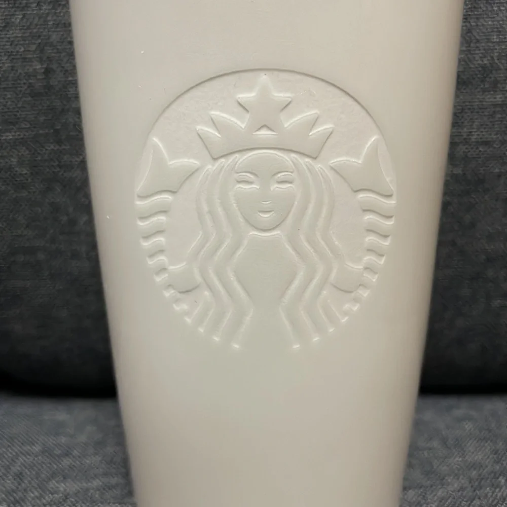 Starbucks Holiday 2020 White Ceramic Travel Mug
